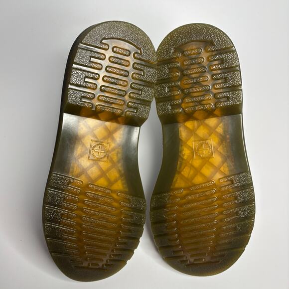 Dr. Martens Junior 1460 Metallic Suede Lace Up Boots in Silver - Picture 8 of 8